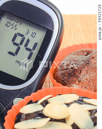 Glucose meter with sugar level Glucose meter with sugar level 59425726