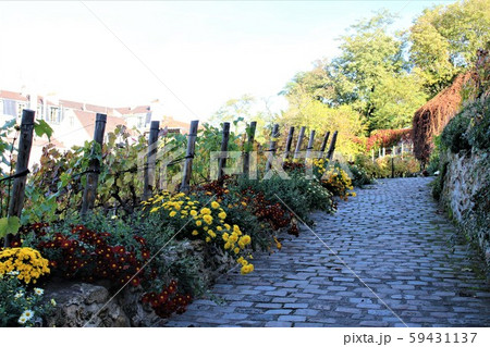 秋のモンマルトル 59431137