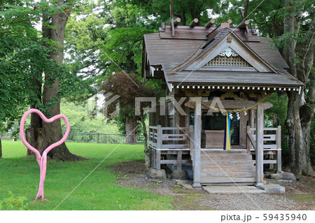 城山公園(紫波町)、城山愛宕神社のお社 城山公園(紫波町)、城山愛宕神社のお社 59435940