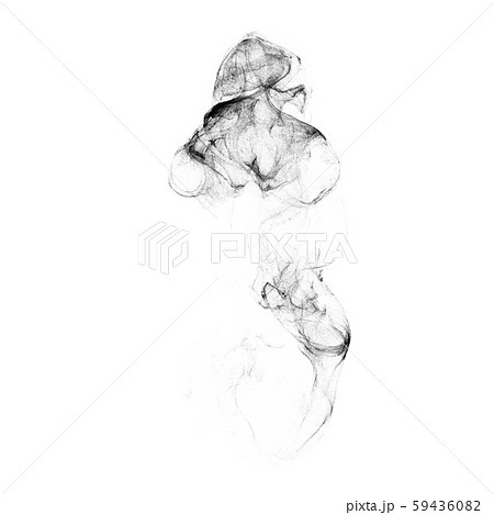 White smoke. Isolated on black background. Vector. White smoke. Isolated on black background. Vector. 59436082