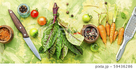 Fresh vegetables for salad Fresh vegetables for salad 59436286