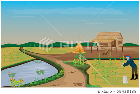 agriculturist manure corn plant vector design agriculturist manure corn plant vector design 59438138
