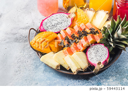 Assortment of Tropical Fruits Assortment of Tropical Fruits 59443114