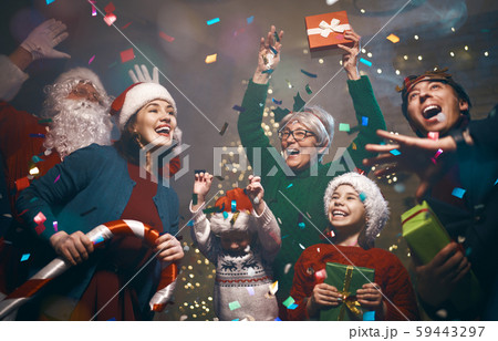 Christmas family party Christmas family party 59443297