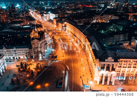 Maidan Nezalezhnosti is the central square of the capital city of Ukraine Maidan Nezalezhnosti is the central square of the capital city of Ukraine 59444308