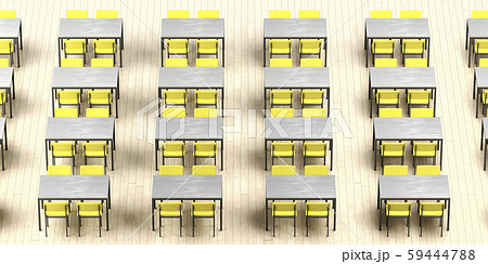 Empty restaurant with modern furniture 59444788