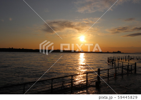 舞洲緑地の夕景 舞洲緑地の夕景 59445829