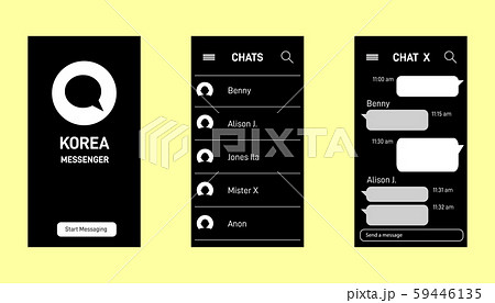 Kakao talk messenger Korean  59446135
