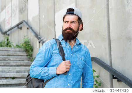 Fuel your soul with travel. Confident man walk 59447430