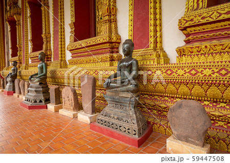 The Architecture and Ancient Buddha image and The Architecture and Ancient Buddha image and 59447508