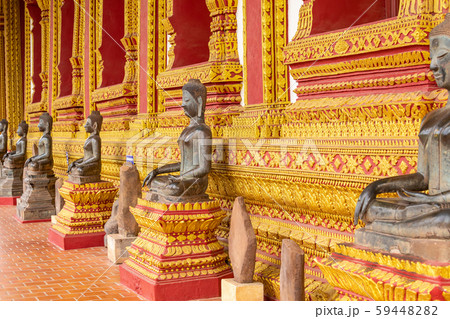 The Architecture and Ancient Buddha image and The Architecture and Ancient Buddha image and 59448282