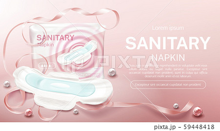 Feminine hygienic pads pack, protective product 59448418