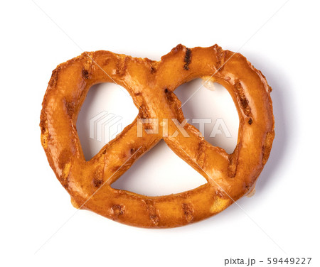 Salt Pretzels On White Salt Pretzels On White 59449227
