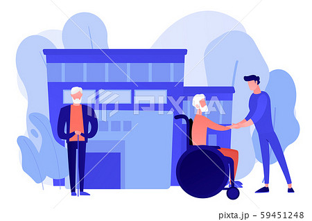 Elderly care concept vector illustration Elderly care concept vector illustration 59451248