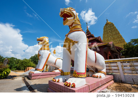 Buddhakhaya golden pagoda in Sangkhlaburi 59453028