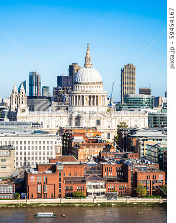 ロンドン　セント・ポール大聖堂　縦位置 59454167