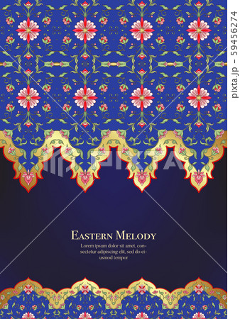 Eastern ethnic motif, traditional muslim ornament. 59456274