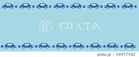 車のバナーのイラスト 59457482