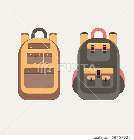 Set of different backpacks 59457626