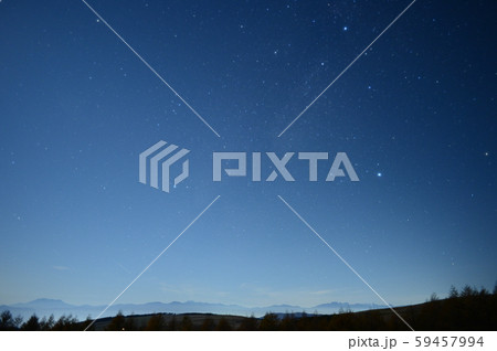 北アルプス連峰に沈む夏の星座たち。そのー2 北アルプス連峰に沈む夏の星座たち。そのー2 59457994