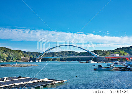 【麻生の浦大橋】 三重県鳥羽市浦村町 59461386