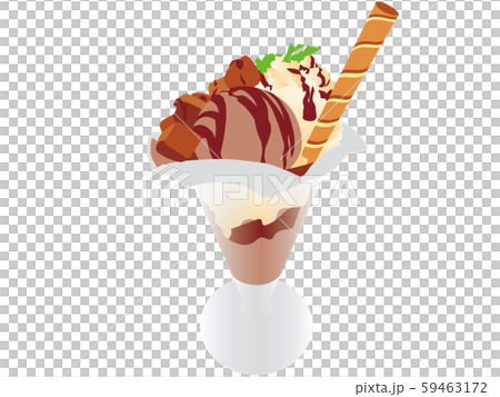 チョコレートパフェ 59463172