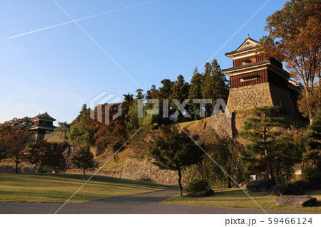 ■ 上田城 ■ 尼ヶ淵の崖 ■ 南櫓、西櫓 ■ 真田幸村、真田昌幸 ■ 長野県 上田市 ■ 快晴 ■ 上田城 ■ 尼ヶ淵の崖 ■ 南櫓、西櫓 ■ 真田幸村、真田昌幸 ■ 長野県 上田市 ■ 快晴 59466124