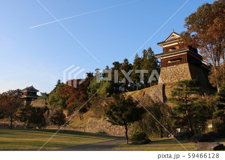 ■ 上田城 ■ 尼ヶ淵の崖 ■ 南櫓、西櫓 ■ 真田幸村、真田昌幸 ■ 長野県 上田市 ■ 快晴 ■ 上田城 ■ 尼ヶ淵の崖 ■ 南櫓、西櫓 ■ 真田幸村、真田昌幸 ■ 長野県 上田市 ■ 快晴 59466128