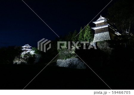 ■ 上田城 ■ ライトアップ ■ 尼ヶ淵の崖 ■ 南櫓、西櫓 ■ 真田幸村、真田昌幸 ■ 長野県  59466705