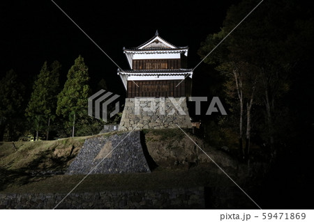 ■ 上田城 ■ ライトアップ ■ 南櫓 ■ 尼ヶ淵の崖 ■ 真田幸村、真田昌幸 ■ 長野県  59471869