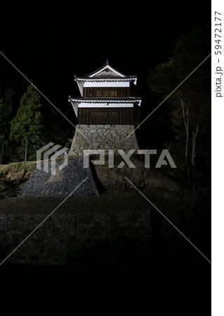 ■ 上田城 ■ ライトアップ ■ 南櫓 ■ 尼ヶ淵の崖 ■ 真田幸村、真田昌幸 ■ 長野県  59472177