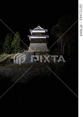 ■ 上田城 ■ ライトアップ ■ 南櫓 ■ 尼ヶ淵の崖 ■ 真田幸村、真田昌幸 ■ 長野県  59472195