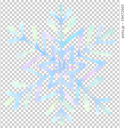 雪の結晶 雪の結晶 59472605