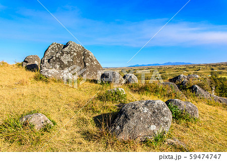 押戸石の丘の秋景色 【熊本県阿蘇郡南小国町】 押戸石の丘の秋景色 【熊本県阿蘇郡南小国町】 59474747