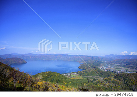洞爺湖（有珠山洞爺湖展望台からの眺め） 59474919