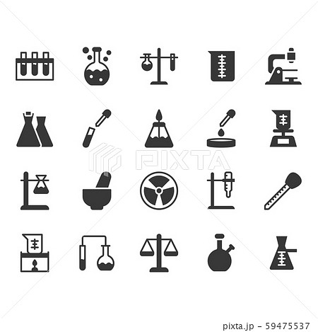 Science and laboratory equipment icon and symbol 59475537
