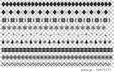 冬 飾り線 1色 冬 飾り線 1色 59475777