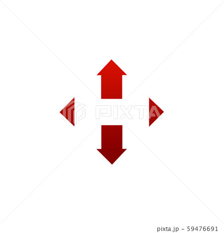 letter H arrow logo design concept template 59476691