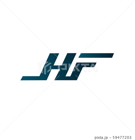 letter HF logo design concept template letter HF logo design concept template 59477203