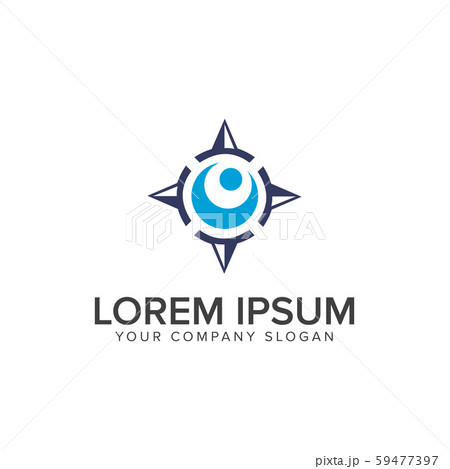compass logo design concept template 59477397
