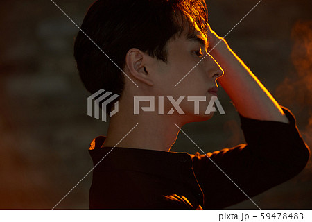 男性　メンズビューティー　コントラスト 59478483