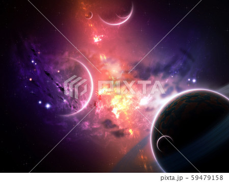 Planets and Nebulas 59479158