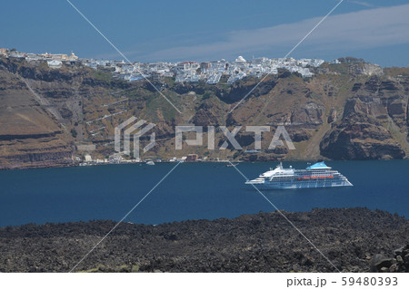 夏のサントリーニ島 夏のサントリーニ島 59480393