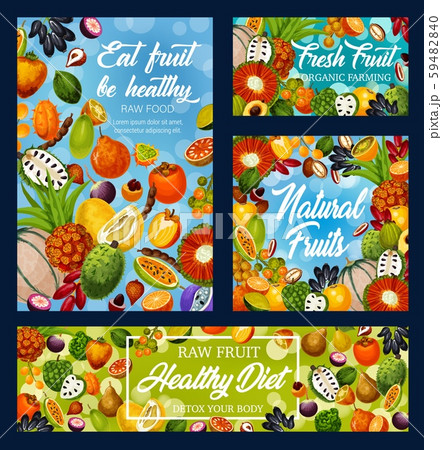 Exotic fruits and berries. Diet food and detox 59482840