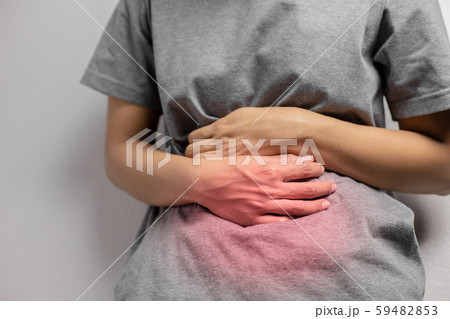 Women with severe abdominal pain. Women with severe abdominal pain. 59482853