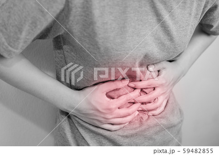 Women with severe abdominal pain. Women with severe abdominal pain. 59482855