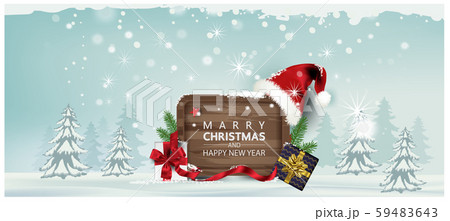 Horizontal Christmas and Happy New Year banner Xmas sparkling lights garland with gifts box greeting cards, headers, website Objects viewed from above. Flat lay, Top view elements for promotion Horizontal Christmas and Happy New Year banner Xmas sparkling lights garland with gifts box greeting cards, headers, website Objects viewed from above. Flat lay, Top view elements for promotion 59483643
