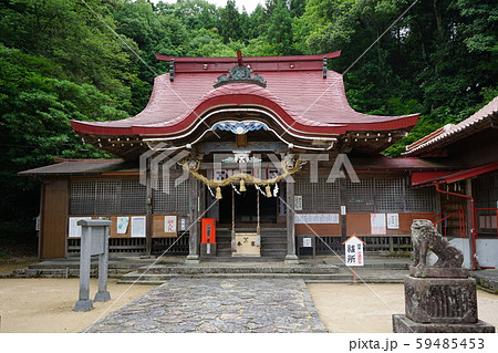 山口市阿東町 徳佐八幡宮の風景　2019.06撮影 59485453