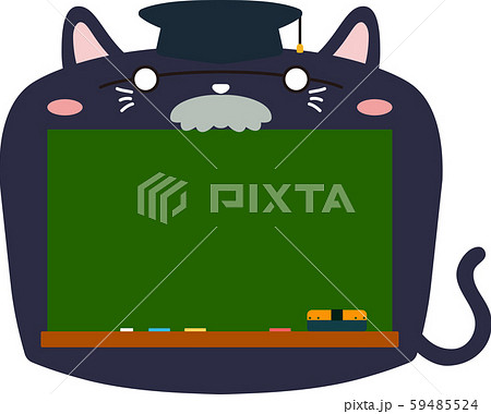 猫 黒板 メッセージボード 動物 入学式 卒業式 背景素材 猫 黒板 メッセージボード 動物 入学式 卒業式 背景素材 59485524