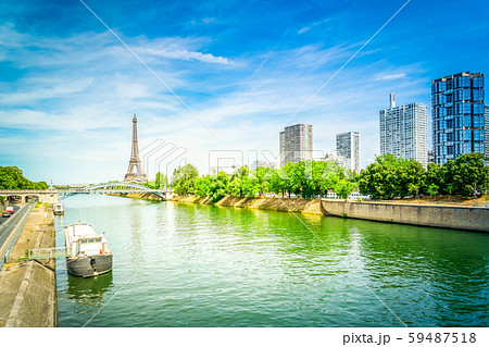 eiffel tour and from Trocadero, Paris 59487518